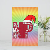 SANTA PMH-NP BigRed Briefpapier (Staand voorkant)