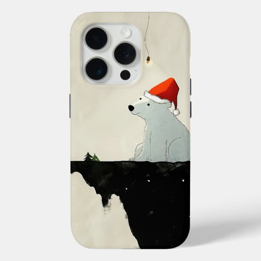 Santa Polar-Beer Case-Mate iPhone Case (Achterkant)
