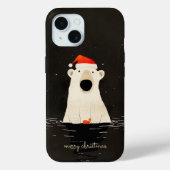 Santa Polar-Beer Case-Mate iPhone Case (Achterkant)