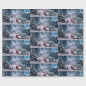 Santa & Polar Beer inpakpapier (Vlak)