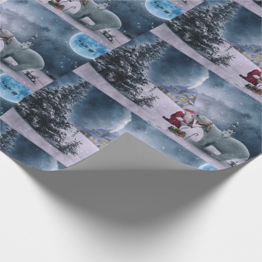 Santa & Polar Beer inpakpapier (Hoek)