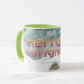 Santa Polar-Beer | Kerstfeestdagen bij bijenstalle Mok (Voorkant links)