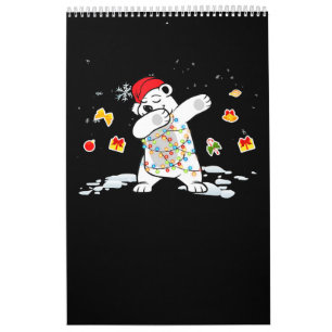 Santa Polar-Beer met kerstverlichting Beer Lover Kalender