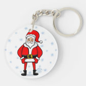 Santa Pose Sleutelhanger (Achterkant)