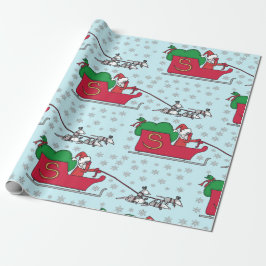 Santa Possum Cadeaupapier