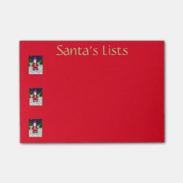 Santa Post het bericht Post-it® Notes