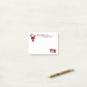 Santa Post-het Nota's Post-it® Notes (Op bureau)