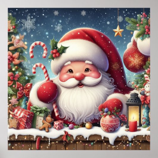 Santa Poster (Voorkant)