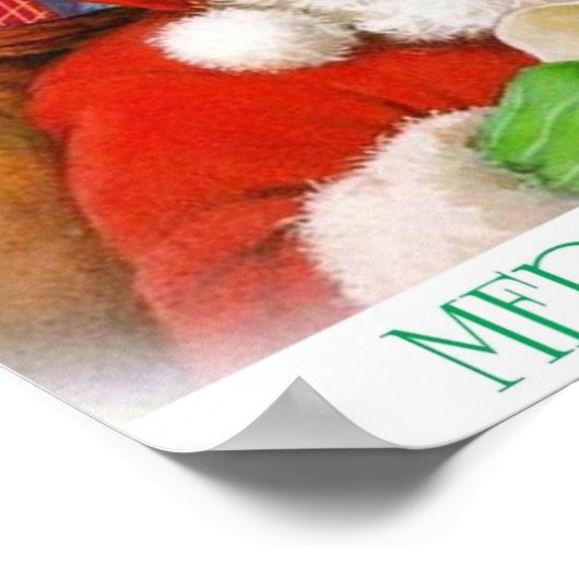 SANTA POSTER (Hoek)