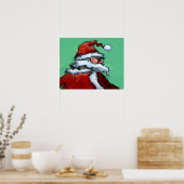 Santa poster (Keuken)