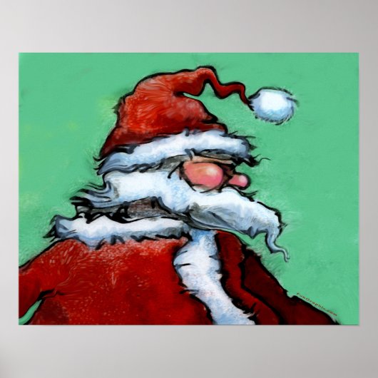 Santa poster (Voorkant)