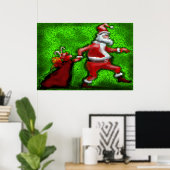 Santa poster (Thuiskantoor)