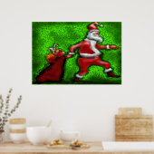 Santa poster (Keuken)