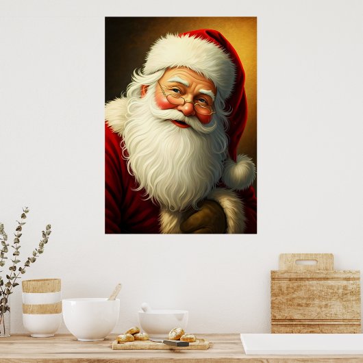 Santa Poster (Keuken)