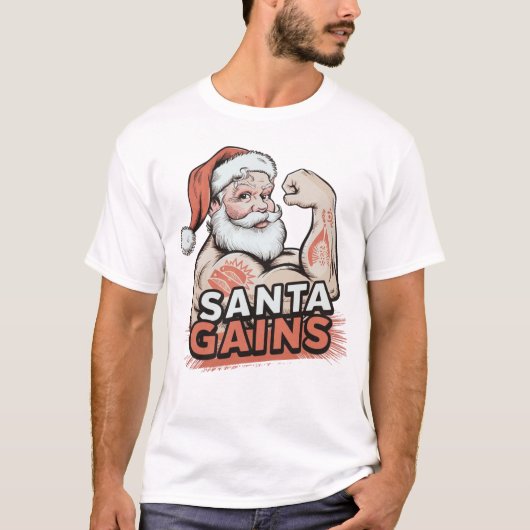 Santa Power T-shirt (Voorkant)