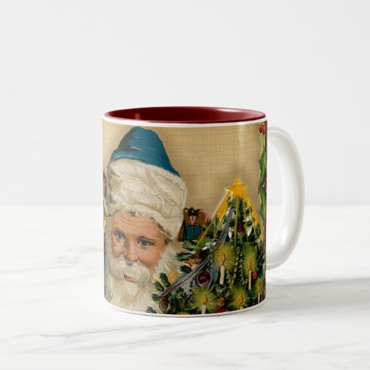  Santa-Prettige feestdagen: Mok koffie (Voorkant rechts)