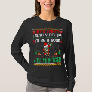 Santa Probeer een goede EHS-manager te zijn - Funn T-shirt