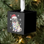 Santa Pug Christmas Lights Xmas Hondenliefhebber Decoratie<br><div class="desc">Santa Pug Christmas Lights Xmas Hondenliefhebber</div>