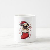 Santa Pug Delight Koffiemok (Center)