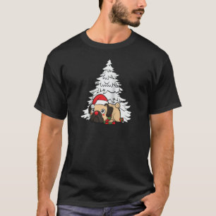 Santa Pug Dog Kerstmis Merry Pugmas - boom Lig T-shirt