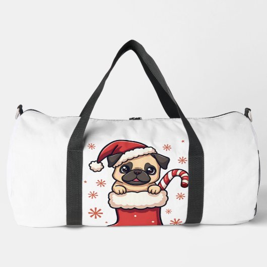 Santa Pug Genot Plunjezak (Voorkant)
