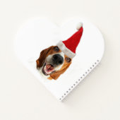 Santa Puppy Notitieboek (Achterkant)