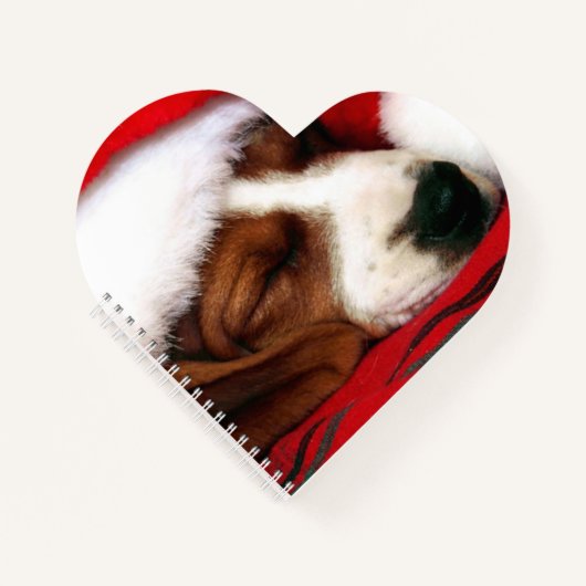 Santa Puppy Notitieboek (Voorkant)
