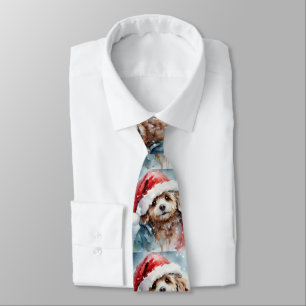 Santa Puppy Stropdas