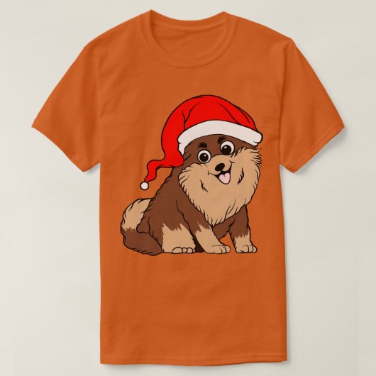 Santa Puppy T-shirt (Design voorkant)