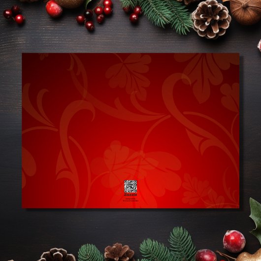 Santa Puppy Vrolijk en Helder Foto Hond Kerstmis Feestdagenkaart