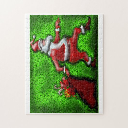 Santa Puzzle Legpuzzel (Verticaal)