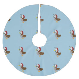Santa Quail Kerstboom Rok