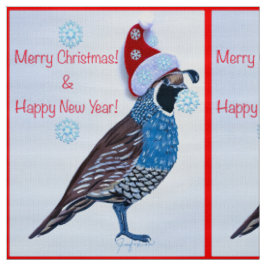 Santa Quail Stof