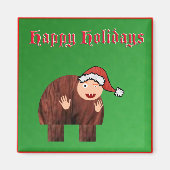 Santa Quasimodo-magneet Magneet (Voorkant)