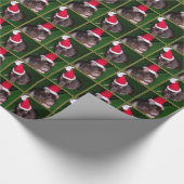 Santa Rat Wrapping Paper Cadeaupapier (Hoek)