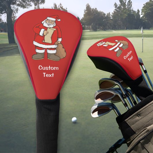 Santa Reading Golfheadcover