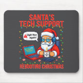 Santa Rebooting Support Engineer s Tech Smile Muismat (Voorkant)