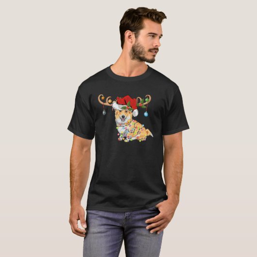 Santa Reindeer Dancer Shirt Matching met kerstpaj (Voorkant volledig)