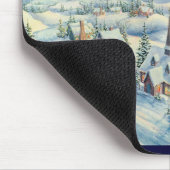 SANTA & REINDEER door SHARON SHARPE Muismat (Hoek)