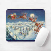 SANTA & REINDEER door SHARON SHARPE Muismat (Met muis)