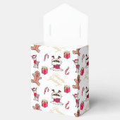 Santa Reindeer Gifts Gingerbrood Men Candy Cane Bedankdoosjes (Geopend)