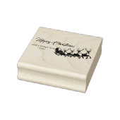 Santa Reinders Vrolijk Kerstfeest Rubberstempel (Stempel)