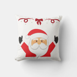 Santa Rendier Dubbelzijdig Kerstmis Kussen