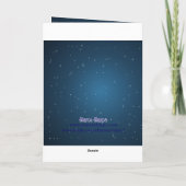 SANTA & RENDIER NOEL ORNAMENTEN van SHARON SHARPE Feestdagen Kaart (Achterkant)