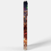 Santa/Rendier steampunk Kerstmis/winter Case-Mate iPhone Case (Achterkant / Rechts)