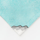 Santa rendier vrolijk kerstfleece deken (Hoek)