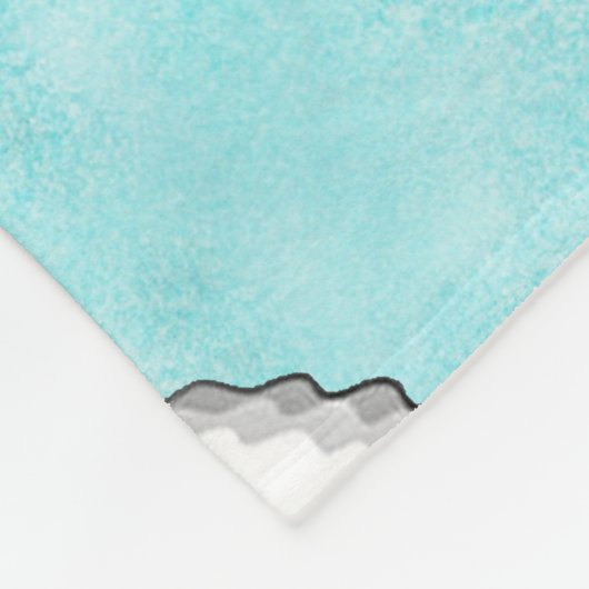 Santa rendier vrolijk kerstfleece deken (Hoek)