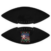 Santa rendieren spelen Amerikaans Football lelijke (Panelen)