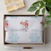 santa rendierpapier tissuepapier (Geschenk)
