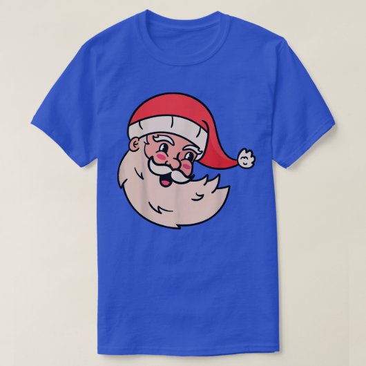  Santa Retro Holiday Style  Christma T-shirt (Design voorkant)